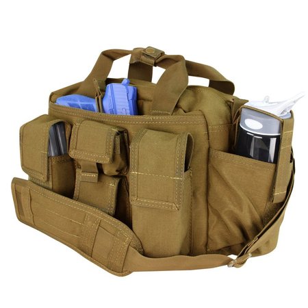 CONDOR OUTDOOR PRODUCTS TACTICAL RESPONSE BAG, COYOTE BROWN 136-498